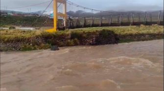 Puentes dañados en Santa Rosa