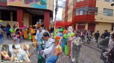 Espuma en carnavales