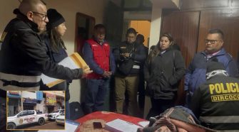 Allanamiento de casa de funcionario de DIRESA Puno
