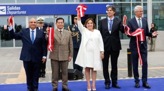 Dina Boluarte inauguró el nuevo Aeropuerto
