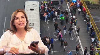 Dina Boluarte minimizó el paro de transportistas