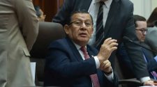 Eduardo Salhuana, presidente del Congreso.