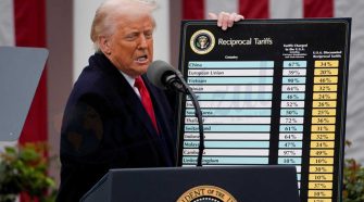 El presidente de Estados Unidos, Donald Trump