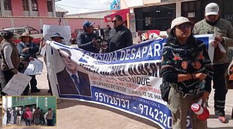 Familiares del abogado desaparecido
