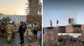 Incendio en centro de rehabilitación en Pisco