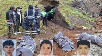 Tres cuerpos de presuntos mineros ilegales fueron encontrados
