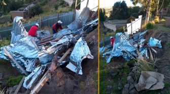 Vecinos denuncian demolición sin aviso