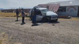 Accidente en la ruta Ayaviri