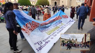 Comerciantes del mercado Unión y Dignidad