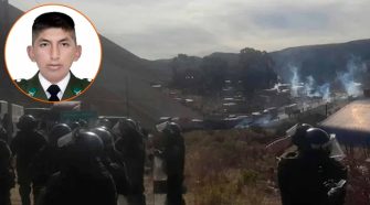 Cuarto policía fallecido en desbloqueos