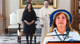 Dina Boluarte revela supuesto respaldo del Papa Francisco