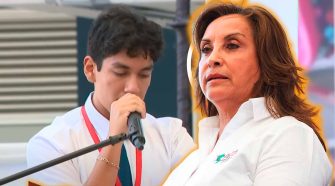 Estudiante sorprende a Boluarte