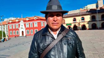 presidente de la comunidad campesina Arco Numa