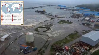 Alertas por tsunami tras un terremoto de 8,8