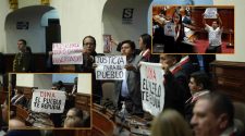 Congresistas de izquierda interrumpen el discurso de Dina Boluarte