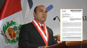 Congreso solicitan vacancia de Gino Ríos como presidente de la JNJ