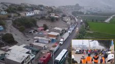 Mineros informales bloquean siete tramos en carreteras