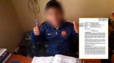 Niño con TDAH