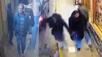 Sujeto que empujó violentamente a menor de edad hacia la pista