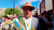 alcalde del centro poblado de Ccotos
