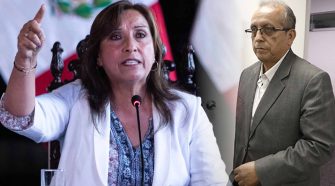 Dina Boluarte y su hermano Nicanor Boluarte