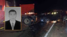 Fallece víctima del triple choque