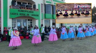 Santa Rosa de Yanaque celebra su fiesta