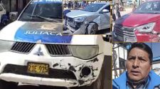 Triple choque en Juliaca