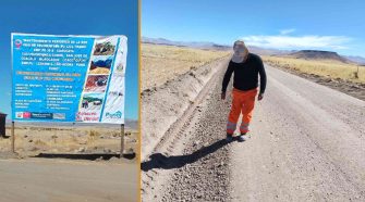 obra vial Cutimbo – Acora