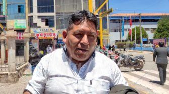 Claudio García, dirigente de la ciudad de Juliaca