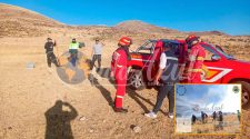 Incendio forestal en Tiquillaca
