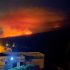 Incendio forestal en las faldas del volcán Misti