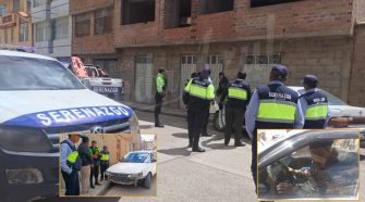 Intervienen a conductor imprudente
