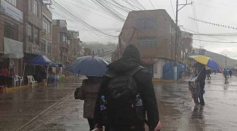 Lluvias moderadas en el altiplano puneño