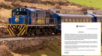 PeruRail suspendió traslado de nuevos buses