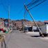 Poste a punto de caer preocupa
