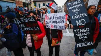Protestas por eliminación del subsidio al diésel
