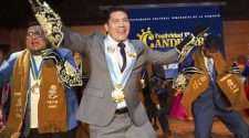 delegación de Puno que viajó a Tenerife