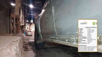 grave incidente se registró la noch