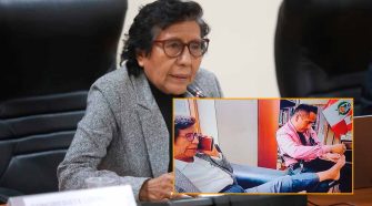 Asesor captado cortando uñas