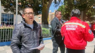 Comandante de la Compañía de Bomberos de San Román 53