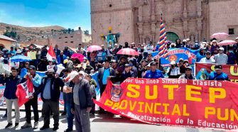 Docentes de Puno se movilizarán