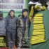 Intervención y detención de cuatro personas