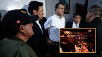 Presidente José Jerí lidera operativo