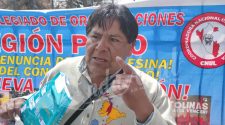 Vicepresidente del Comité de Lucha de la provincia de San Román