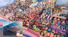 feria de caretas para Todos Santos