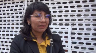 presidenta de la urbanización San Santiago