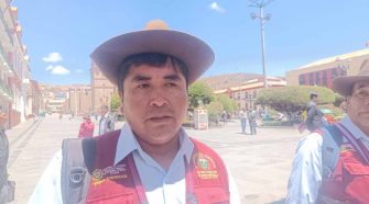 teniente gobernador del sector Alto Mayo