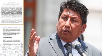 Anuncian la presentación de una moción de censura contra Waldemar Cerrón