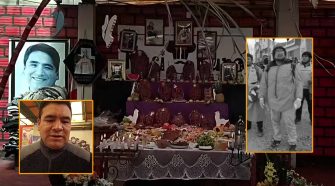 Familiares del doctor Marco Antonio Sanga